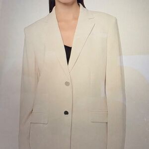 NWT Relaxed SB Jacket Rice - Admiral Crepe